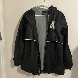 App state windbreaker rain jacket